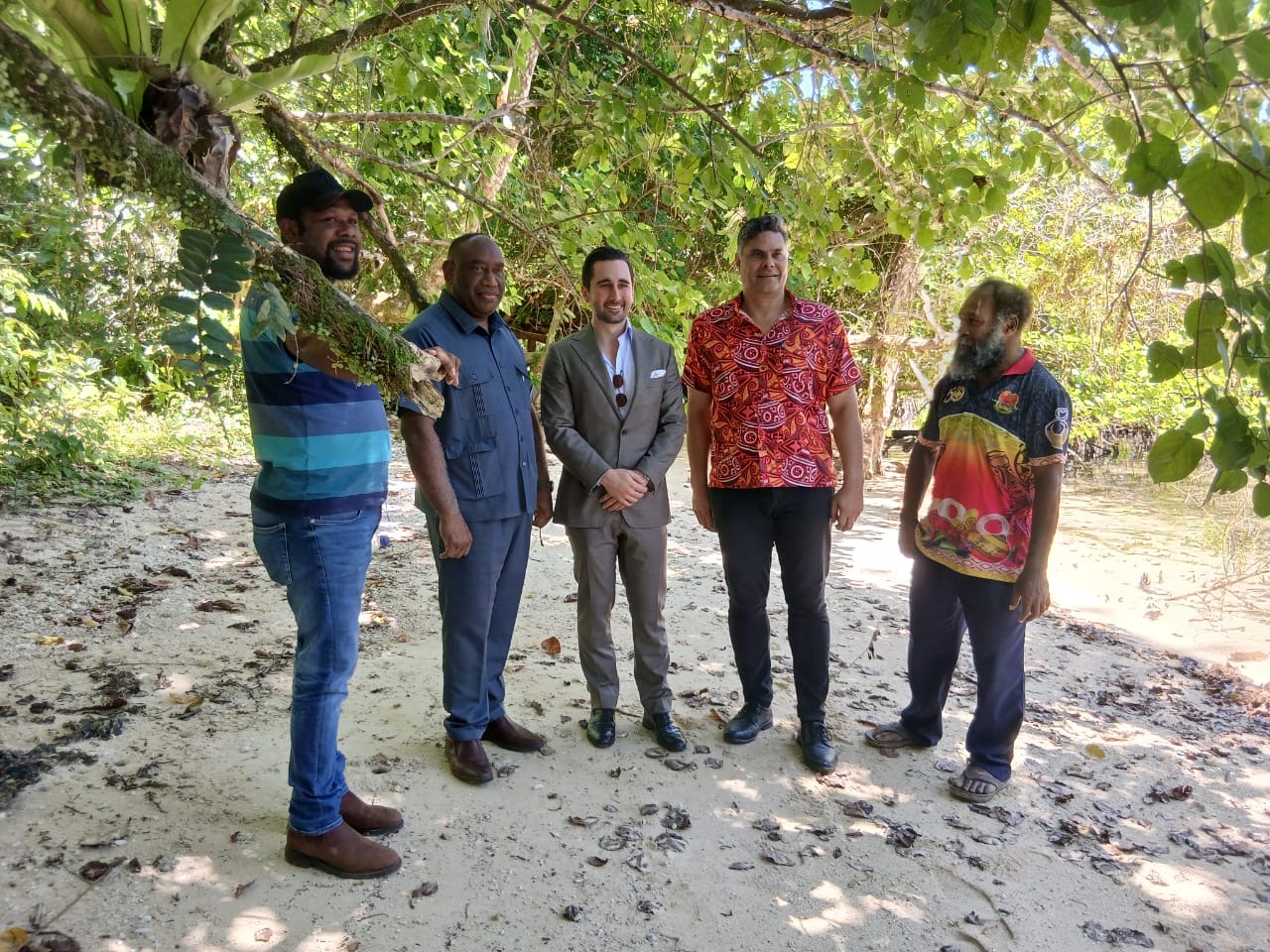 Community engagement and site assessment in Pomio District