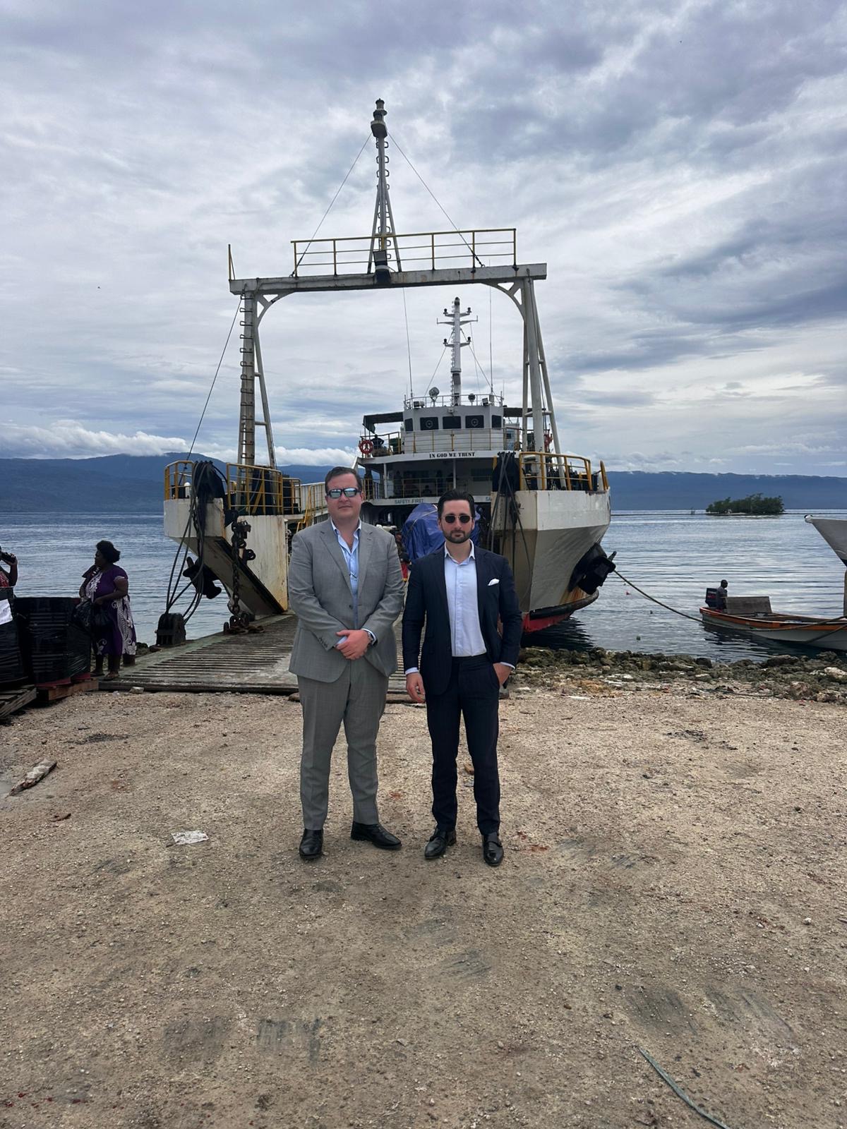 Maritime logistics and coastal access in Pomio District